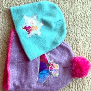 Two Frozen Elisa and Ana winter hats both for $5
